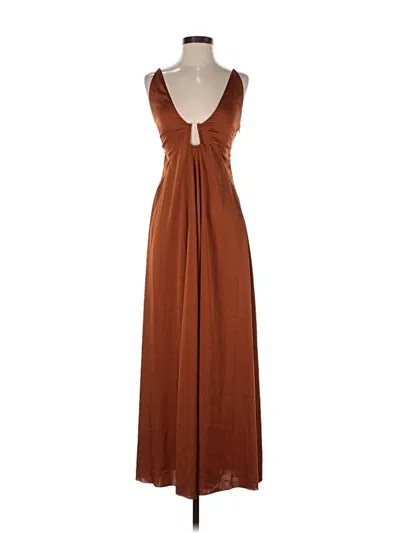 Cos Casual Dress In Brown