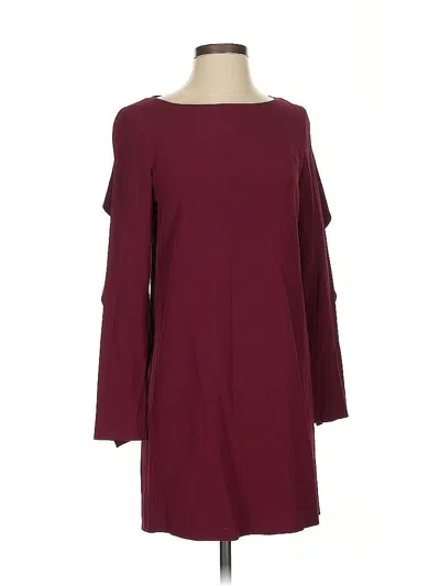 Pre-owned Cos Casual Dress In Burgundy