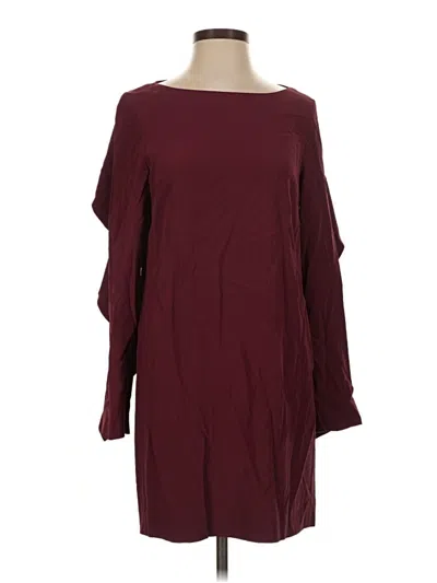 Pre-owned Cos Casual Dress In Burgundy