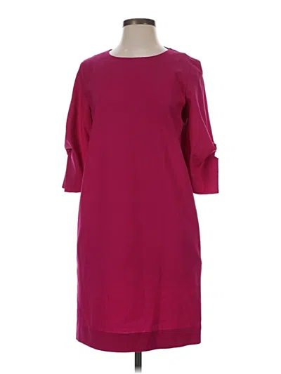 Pre-owned Cos Casual Dress In Burgundy