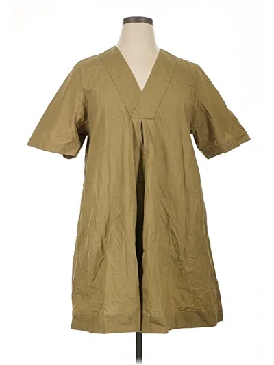 Pre-owned Cos Casual Dress In Tan