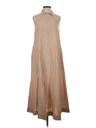 Pre-owned Cos Casual Dress In Tan