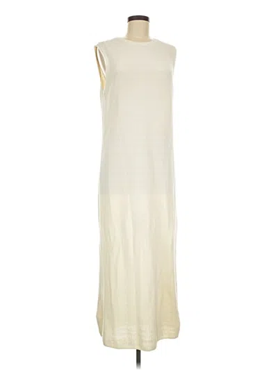 Pre-owned Cos Casual Dress In White