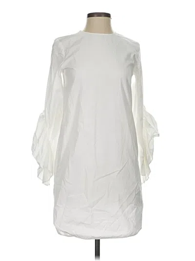 Pre-owned Cos Casual Dress In White