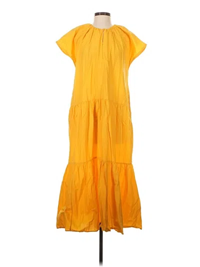 Pre-owned Cos Casual Dress In Yellow