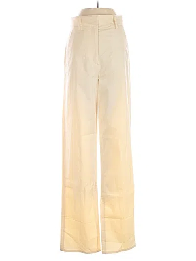 Pre-owned Cos Casual Pants In Ivory
