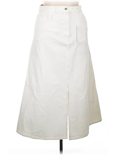 Pre-owned Cos Casual Skirt In Ivory