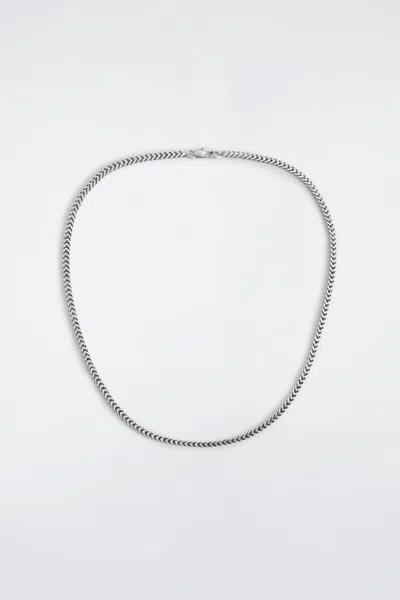 Cos Chain Necklace In Gray