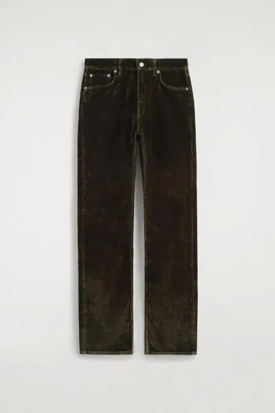 Cos Chord Corduroy Straight-leg Jeans In Beige