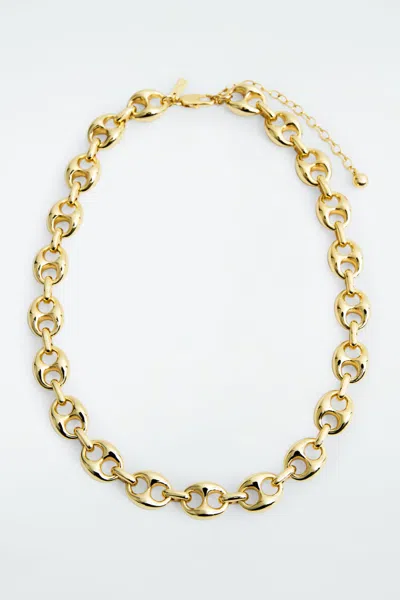 Cos Chunky Mariner-chain Necklace In Gold