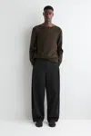 Cos Classic Penny Loafers In Brown