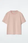 Cos Clean Cut Regular T-shirt In Orange