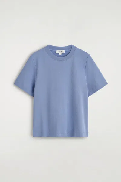 Cos Clean Cut T-shirt In Blue