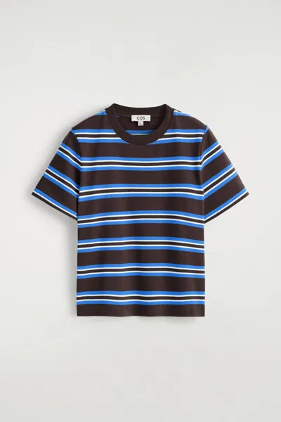 Cos Clean Cut T-shirt In Blue