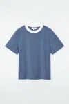 Cos Clean Cut T-shirt In Blue