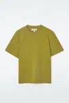 Cos Clean Cut T-shirt In Green