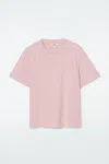 Cos Clean Cut T-shirt In Pink