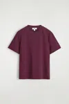 Cos Clean Cut T-shirt In Purple