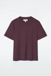 Cos Clean Cut T-shirt In Red
