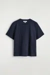 Cos Clean Cut T-shirt In Blue