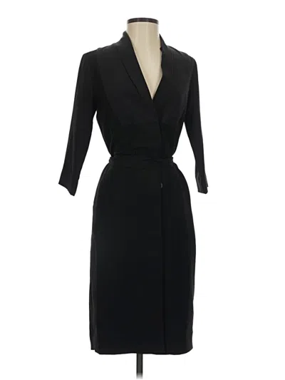 Pre-owned Cos Coat In Black