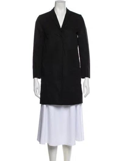 Pre-owned Cos Coat In Black