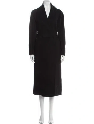 Pre-owned Cos Coat In Black