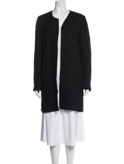 Pre-owned Cos Coat In Black