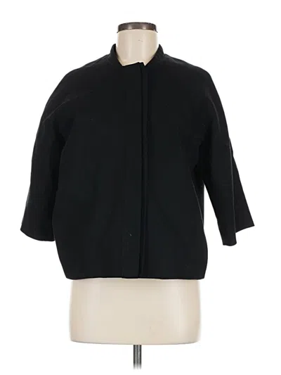 Pre-owned Cos Coat In Black