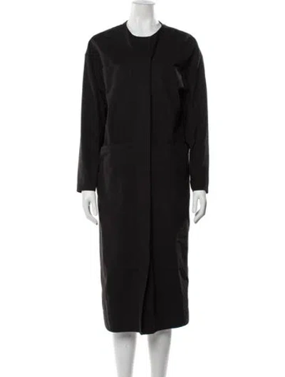 Pre-owned Cos Coat In Black