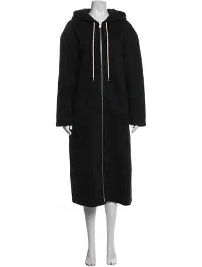 Pre-owned Cos Coat In Black