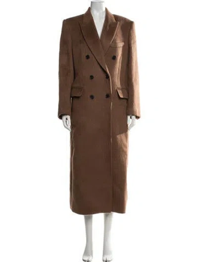 Pre-owned Cos Coat In Brown