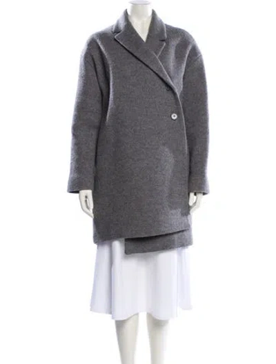 Pre-owned Cos Coat In Gray