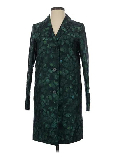 Pre-owned Cos Coat In Green