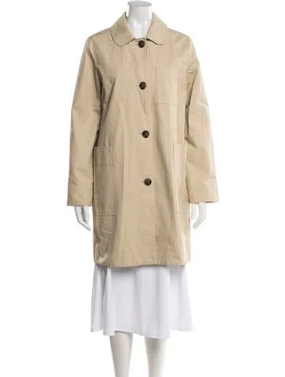 Pre-owned Cos Coat In Neutrals