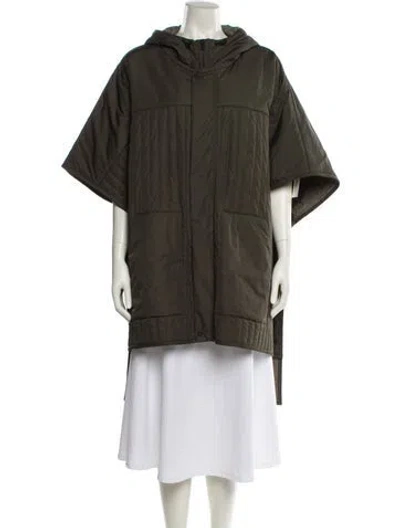 Pre-owned Cos Coat W/ Tags In Green