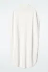Cos Cocooning Wool Dress In White
