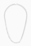 COS CONTRAST-CHAIN NECKLACE