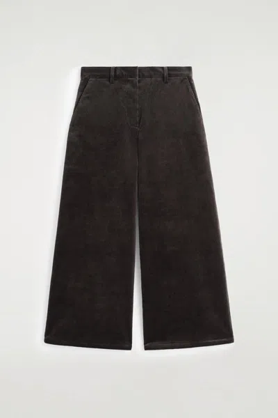 Cos Corduroy Culottes In Brown