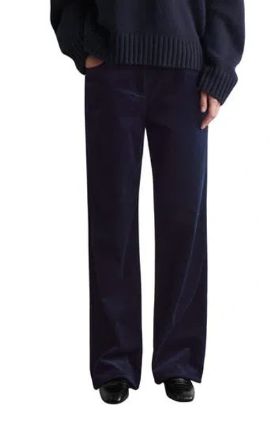 Cos Corduroy Pants In Blue