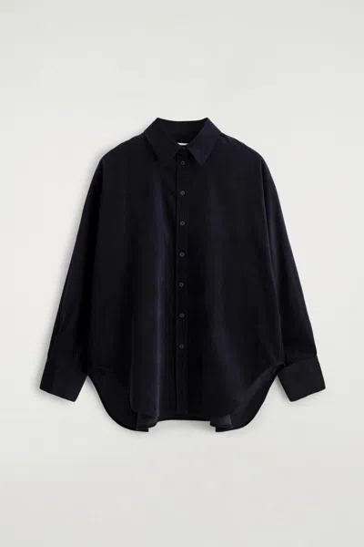 Cos Corduroy Shirt In Blue
