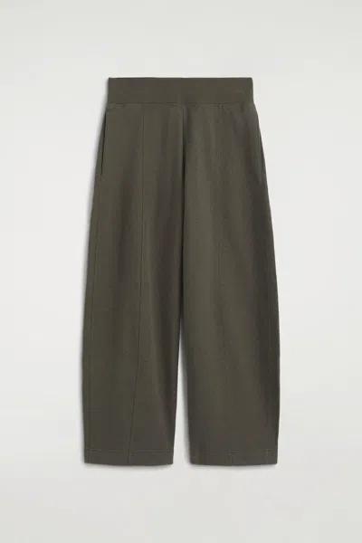 Cos Joggers Barrel In Cotone In Marrone