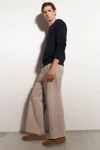 Cos Cotton Crew-neck Sweater In Black