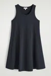 Cos Cotton-jersey Mini Swing Dress
