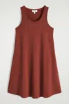 Cos Cotton-jersey Mini Swing Dress