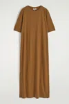 Cos Cotton-linen Maxi T-shirt Dress