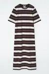 Cos Cotton Midi T-shirt Dress In White