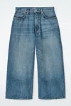 Cos Denim Culottes In Blue
