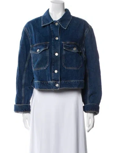 Pre-owned Cos Denim Jacket In Blue