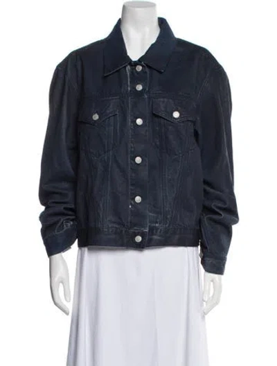 Pre-owned Cos Denim Jacket In Blue